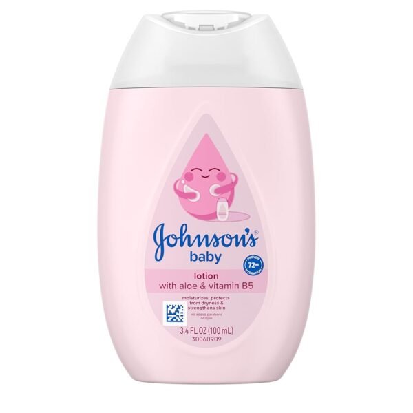 Johnson's Baby Lotion with Coconut Oil, Aloe Vera & Vitamin B5, 72 HR Hydration, Skin Moisturizer, Hypoallergenic, Safe for Newborn, Protects From Dryness & Strengthens Skin,...