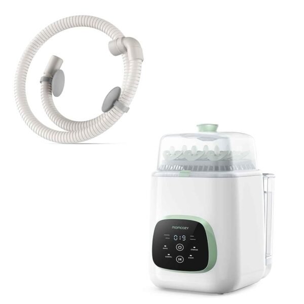 Momcozy KleanPal Pro Baby Bottle Washer & Momcozy Soft & Safe Drain Hose 0.5M